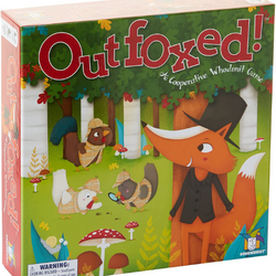 Outfoxed - Ages 5+ As you work together to try and nab the guilty fox, you’ll learn some valuable skills such as estimating probability and paying attention to details, as well as the important role that collaboration plays towards problem-solving.