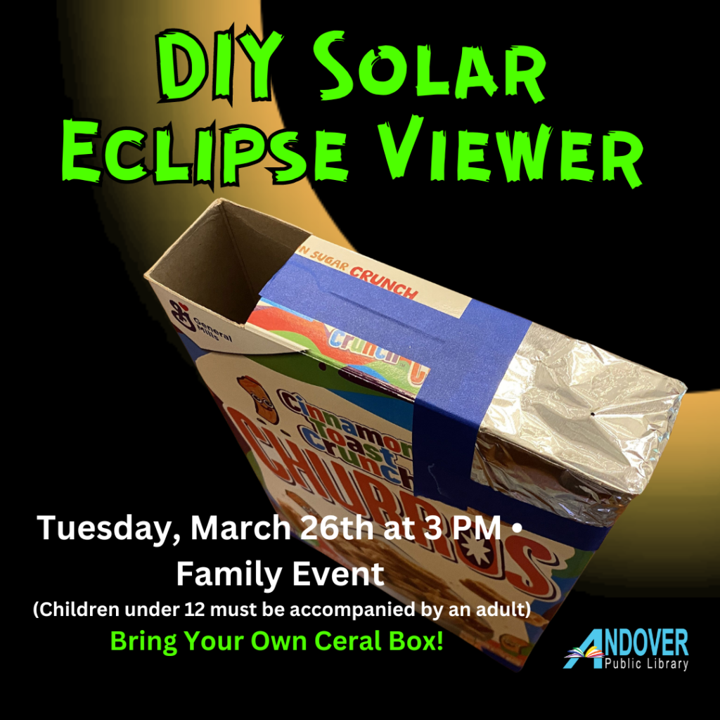 DIY Solar Eclipse Projector – Andover Public Library