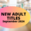 New Adult Fiction – September 2024